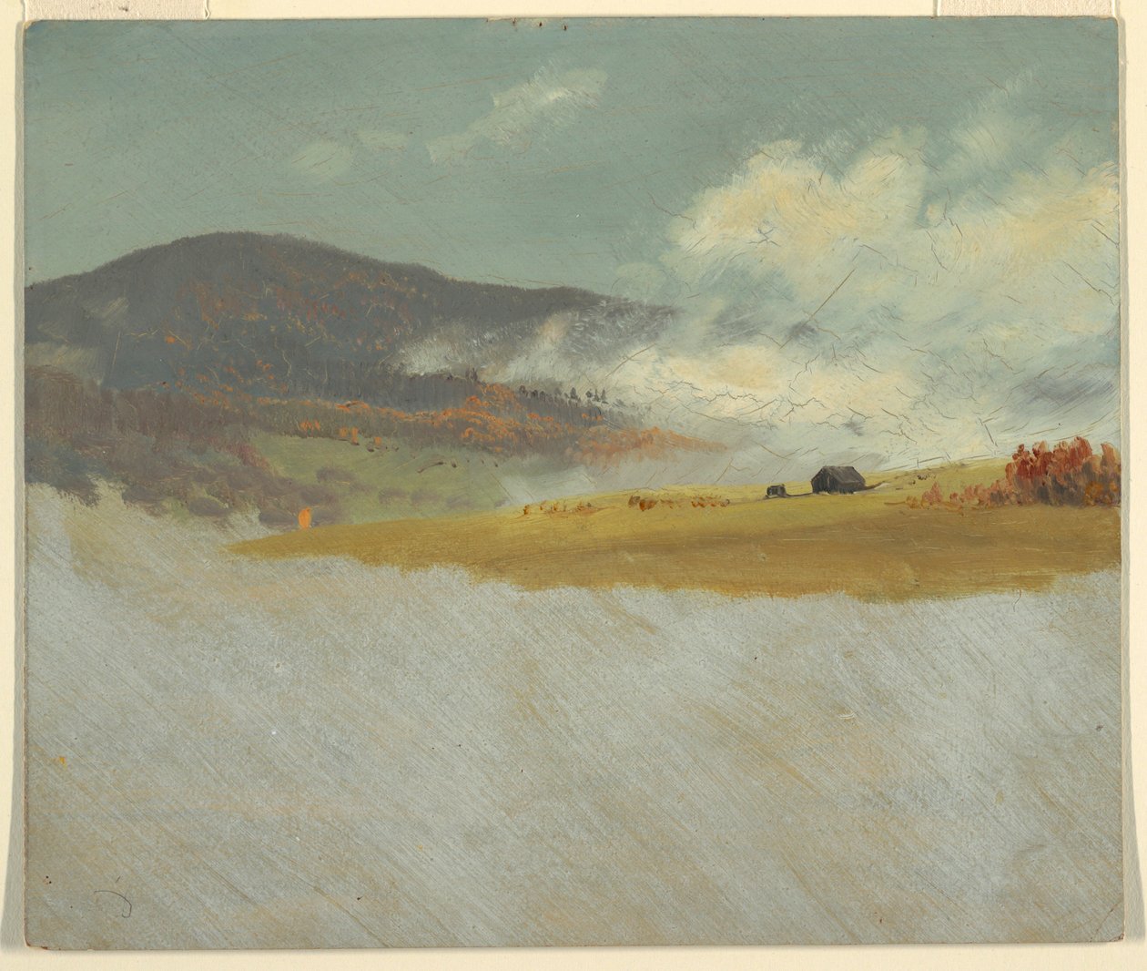 Dibujo, Paisajes de colinas, 1865-75 de Frederic Edwin Church