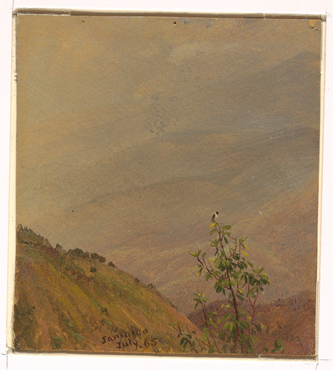 Dibujo, Paisaje, julio de 1865 de Frederic Edwin Church