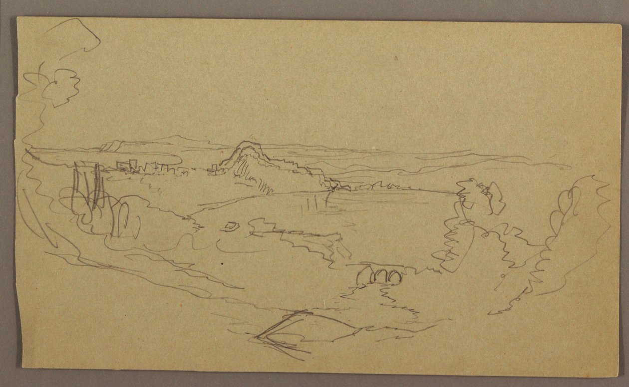Dibujo, Paisaje, mayo-agosto de 1865 de Frederic Edwin Church
