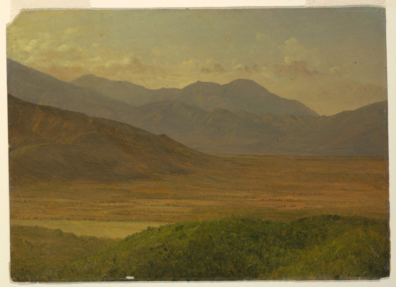 Dibujo, Paisaje, mayo de 1865 de Frederic Edwin Church
