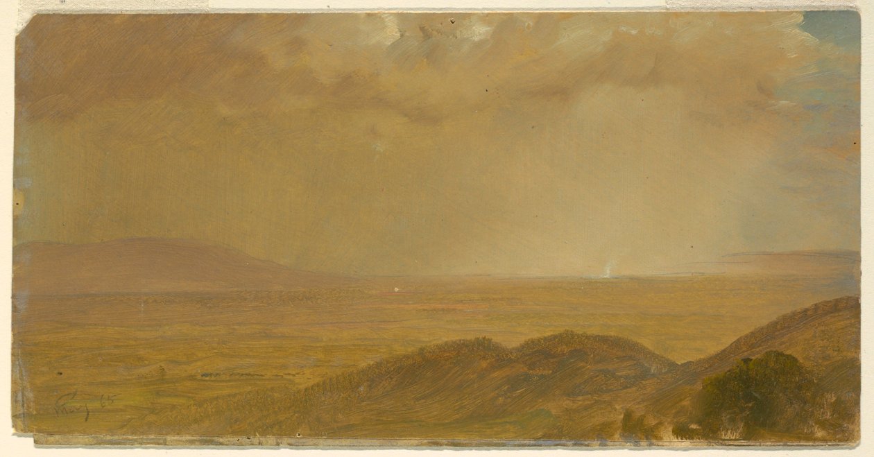 Dibujo, Paisaje, mayo de 1865 de Frederic Edwin Church