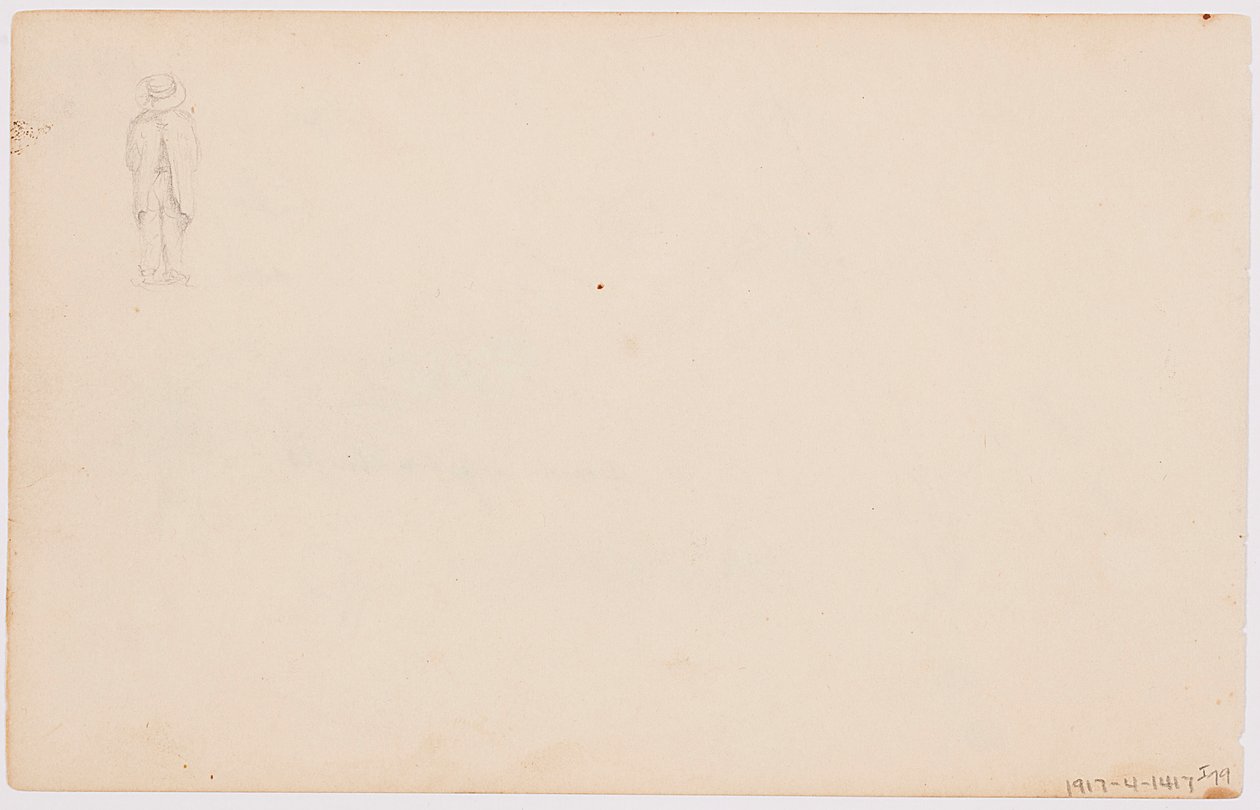 Dibujo, Paisaje montañoso al atardecer, 1865 de Frederic Edwin Church