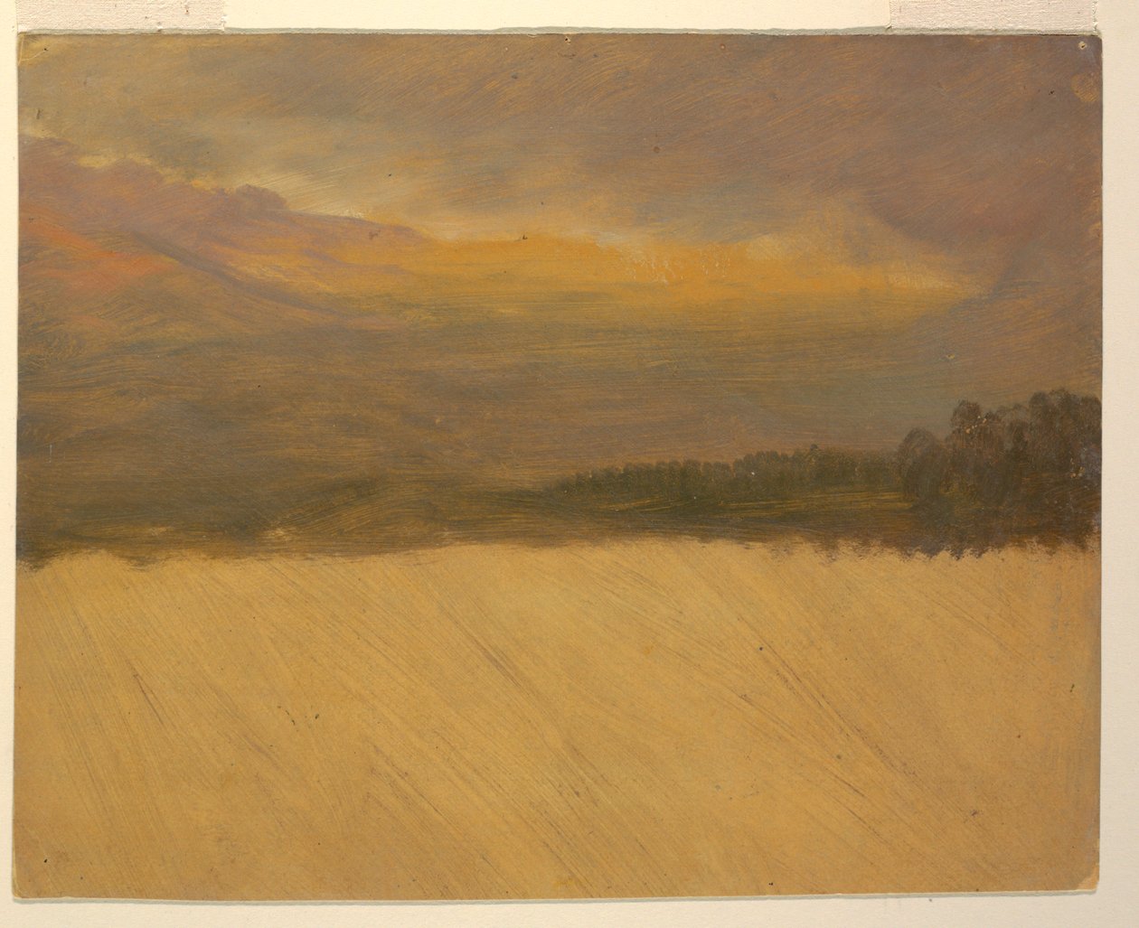 Dibujo, Paisaje montañoso, 1860-70 de Frederic Edwin Church