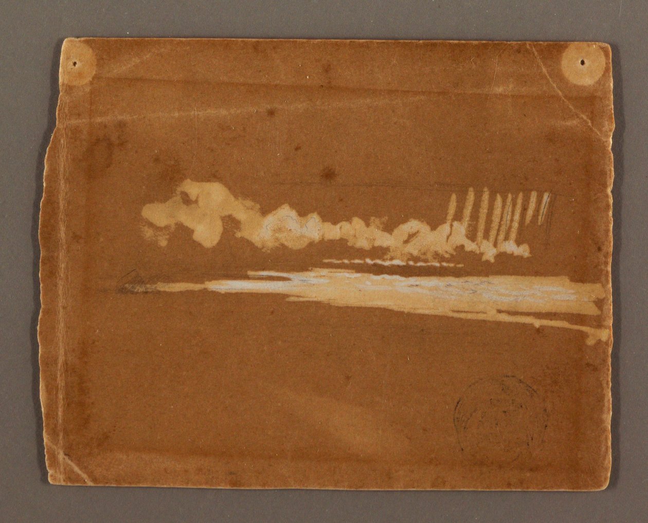 Dibujo, Cataratas del Niágara, posiblemente 1856 de Frederic Edwin Church