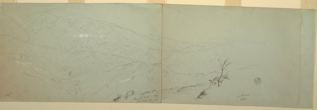 Dibujo, Bocetos, Bloxburgh, Jamaica, 1865 de Frederic Edwin Church