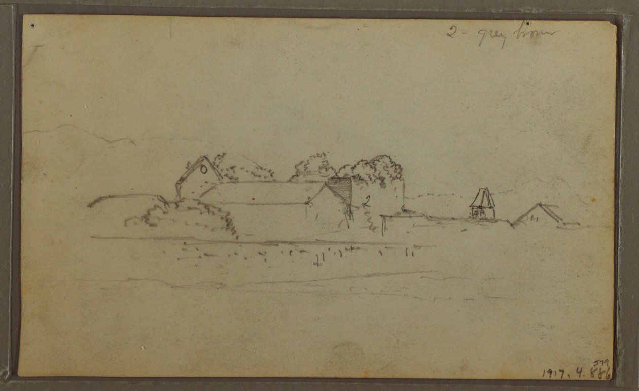 Dibujo, Bocetos, Ecuador o Colombia; Verso: Bocetos, Ecuador o Colombia, 1857 de Frederic Edwin Church