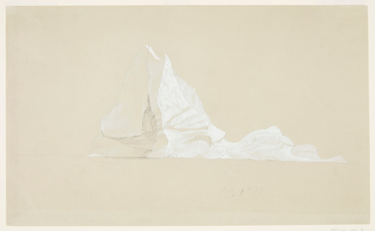 Iceberg flotante de Frederic Edwin Church