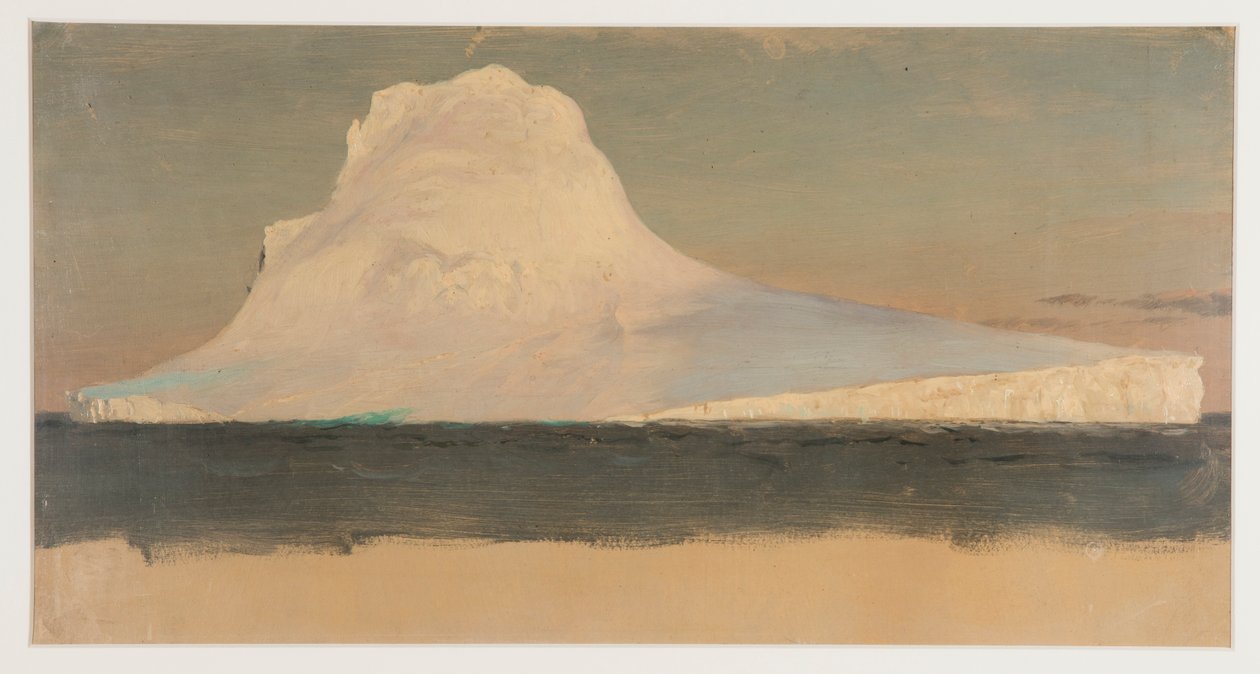 Iceberg flotante, Labrador de Frederic Edwin Church