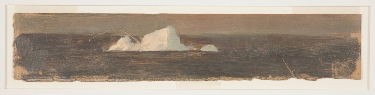 Icebergs flotantes de Frederic Edwin Church