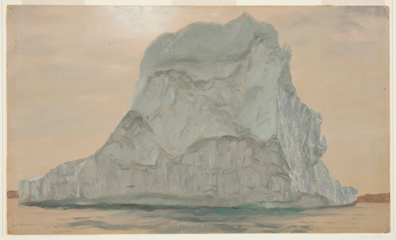 Iceberg gris de Frederic Edwin Church