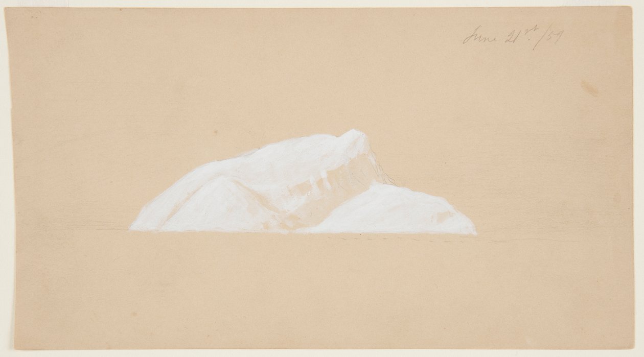Iceberg, Terranova de Frederic Edwin Church