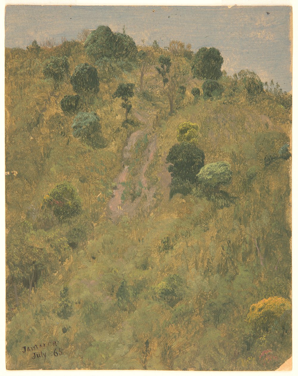 Paisaje, Jamaica de Frederic Edwin Church
