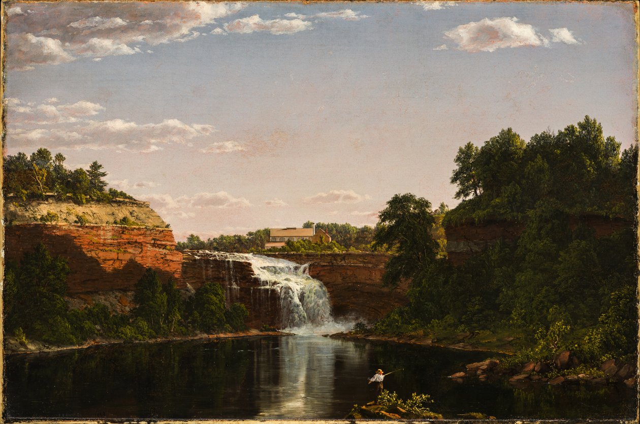 Lower Falls, Rochester de Frederic Edwin Church