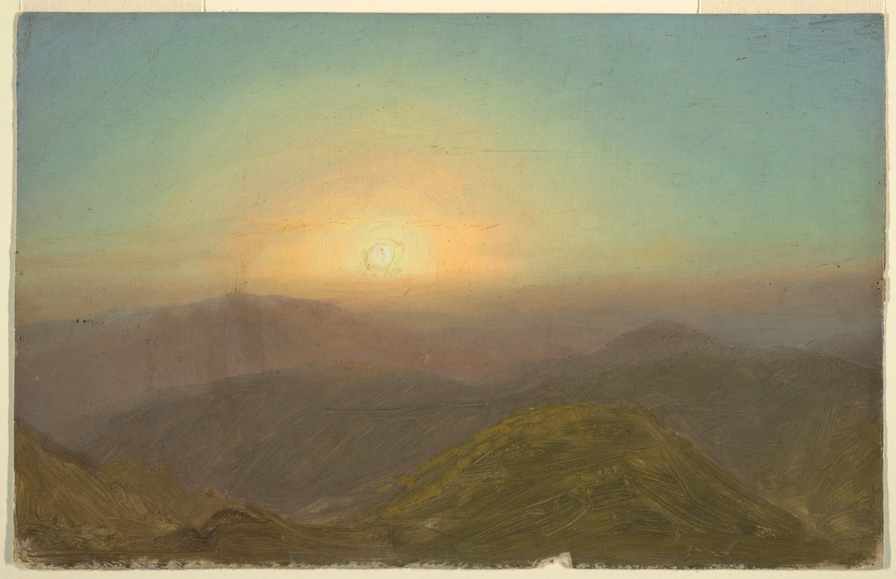 Paisaje matutino de Frederic Edwin Church