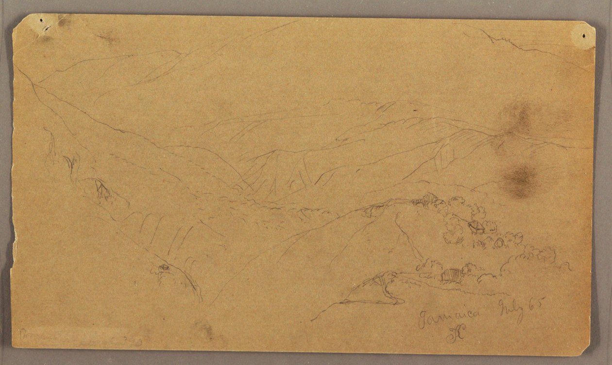 Paisaje de Montaña, Jamaica de Frederic Edwin Church