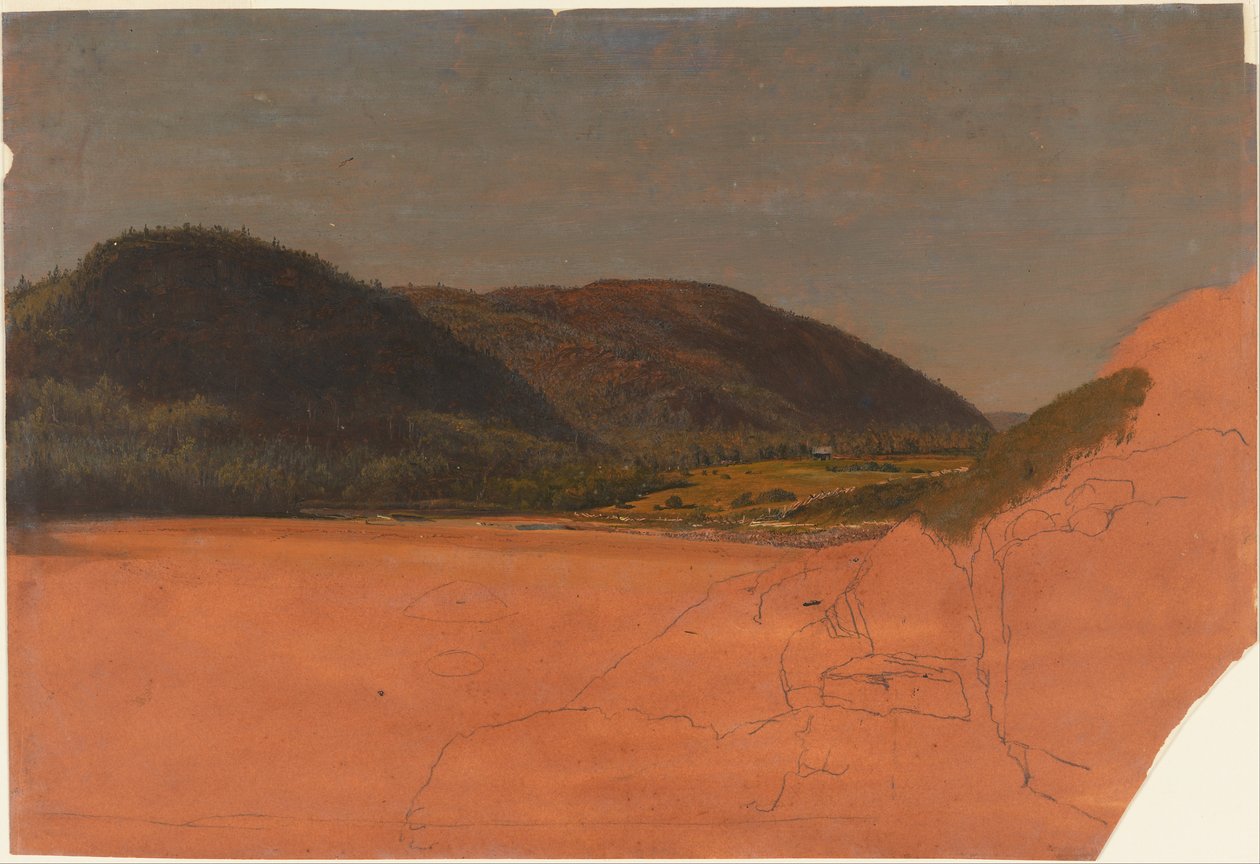 Mt. Desert Island , paisaje de Frederic Edwin Church