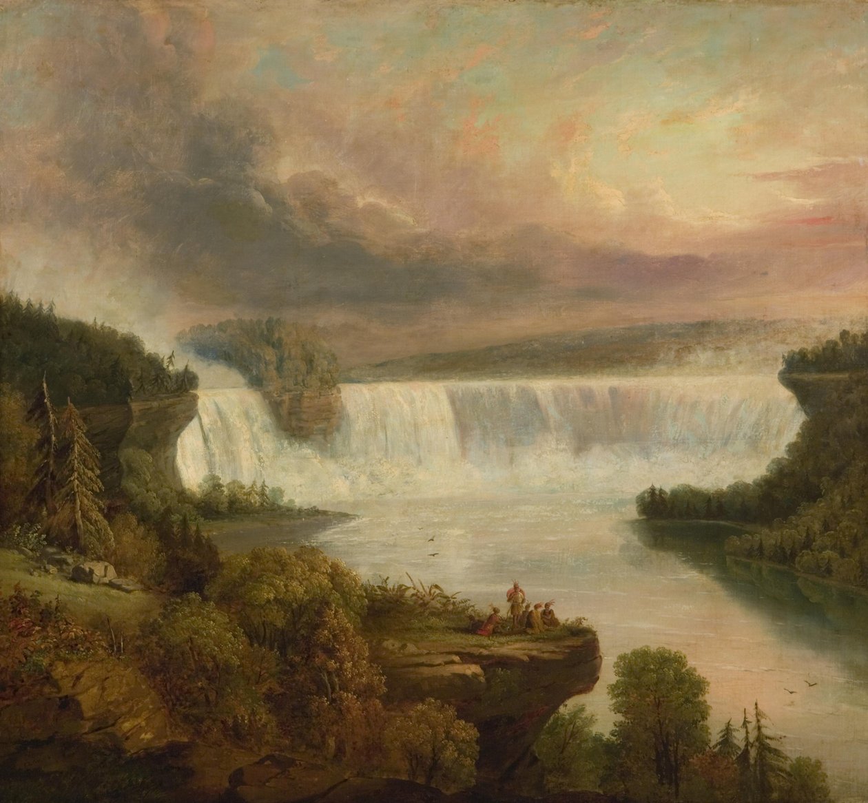 Cataratas del Niágara (Horseshoe Falls) de Frederic Edwin Church