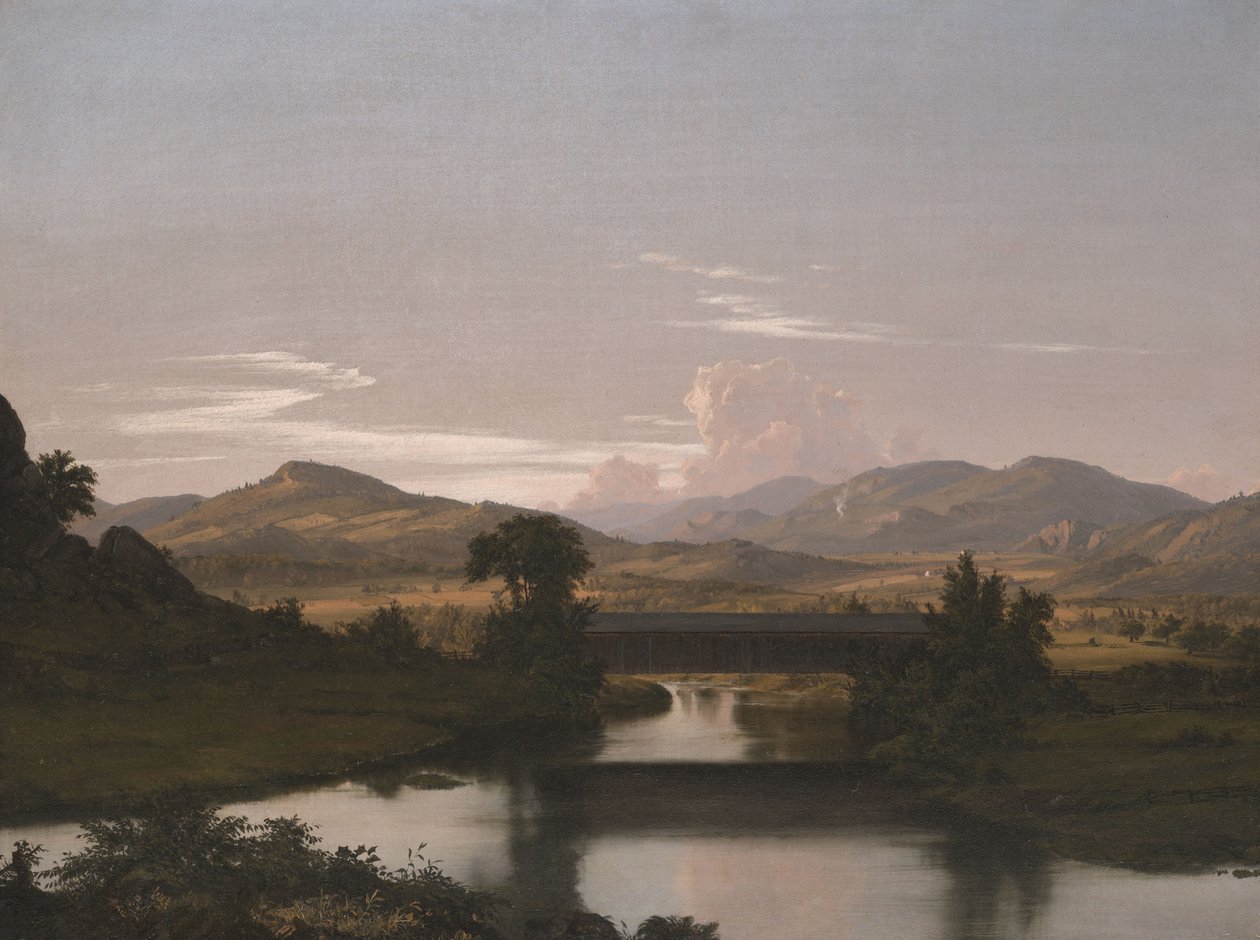 En Otter Creek de Frederic Edwin Church