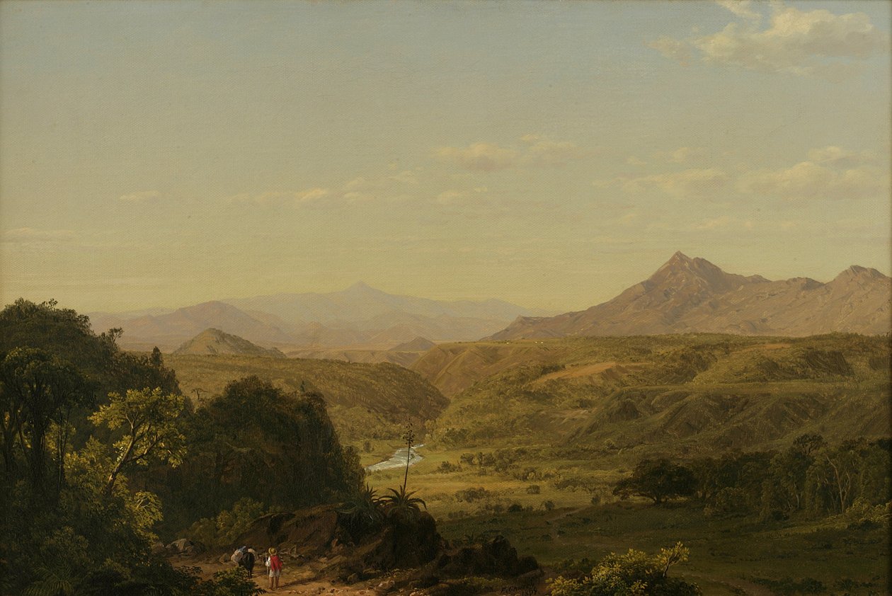 Escena entre los Andes de Frederic Edwin Church