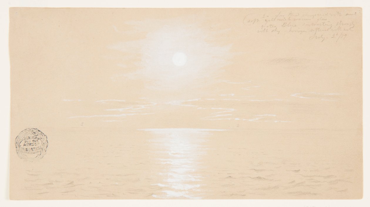 Paisajes marinos, Terranova, 6 de julio de 1859 de Frederic Edwin Church