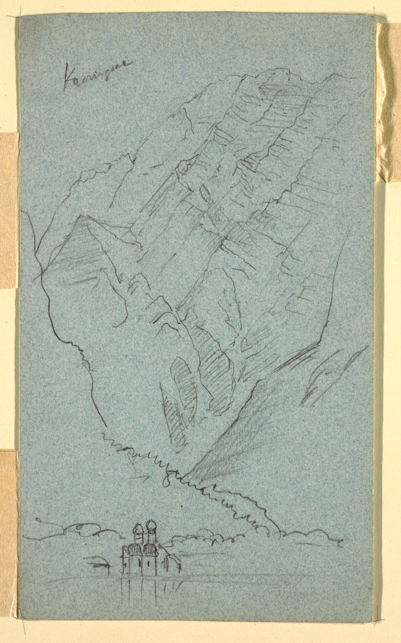 Orilla del Konigssee, B de Frederic Edwin Church