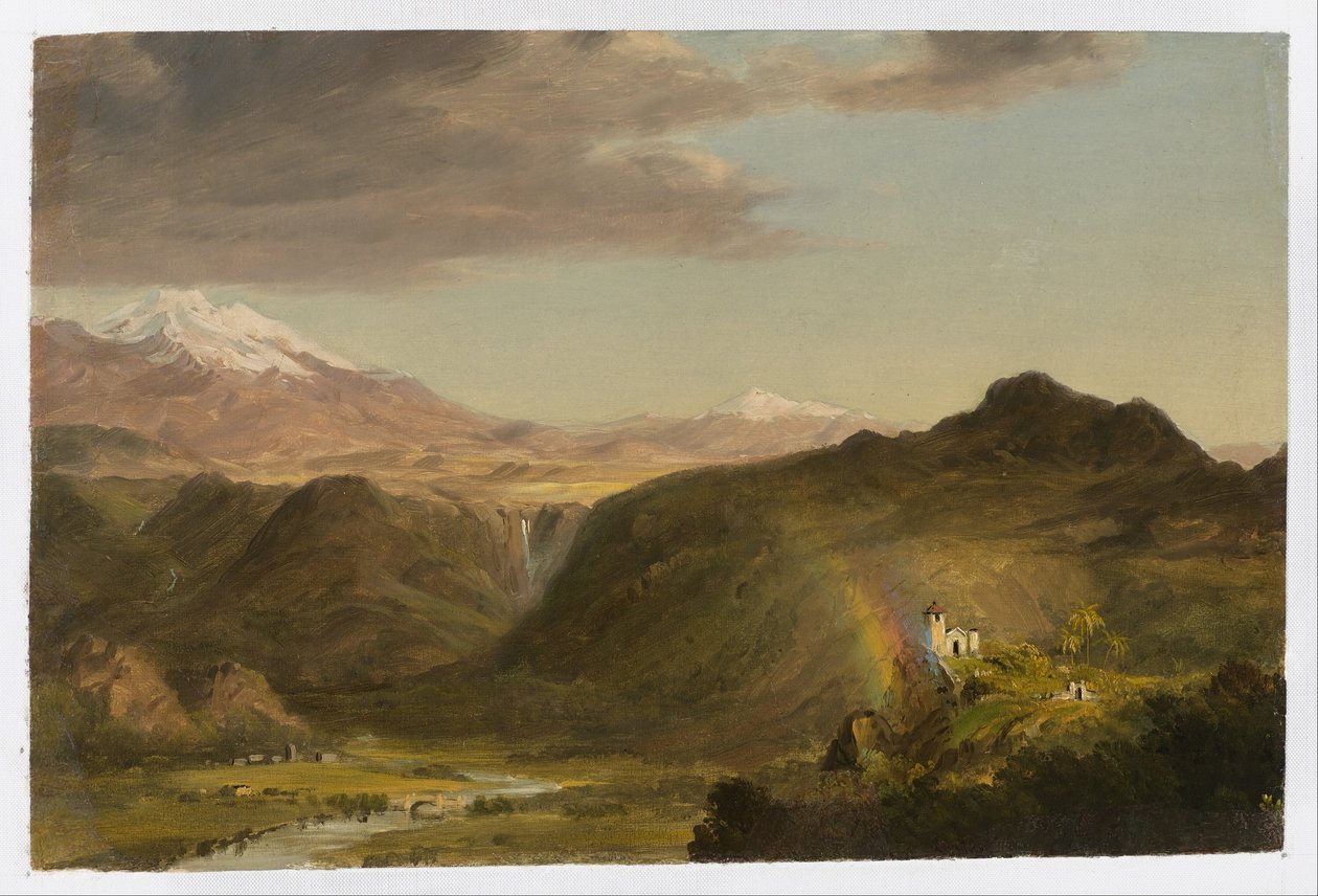 Paisaje sudamericano de Frederic Edwin Church