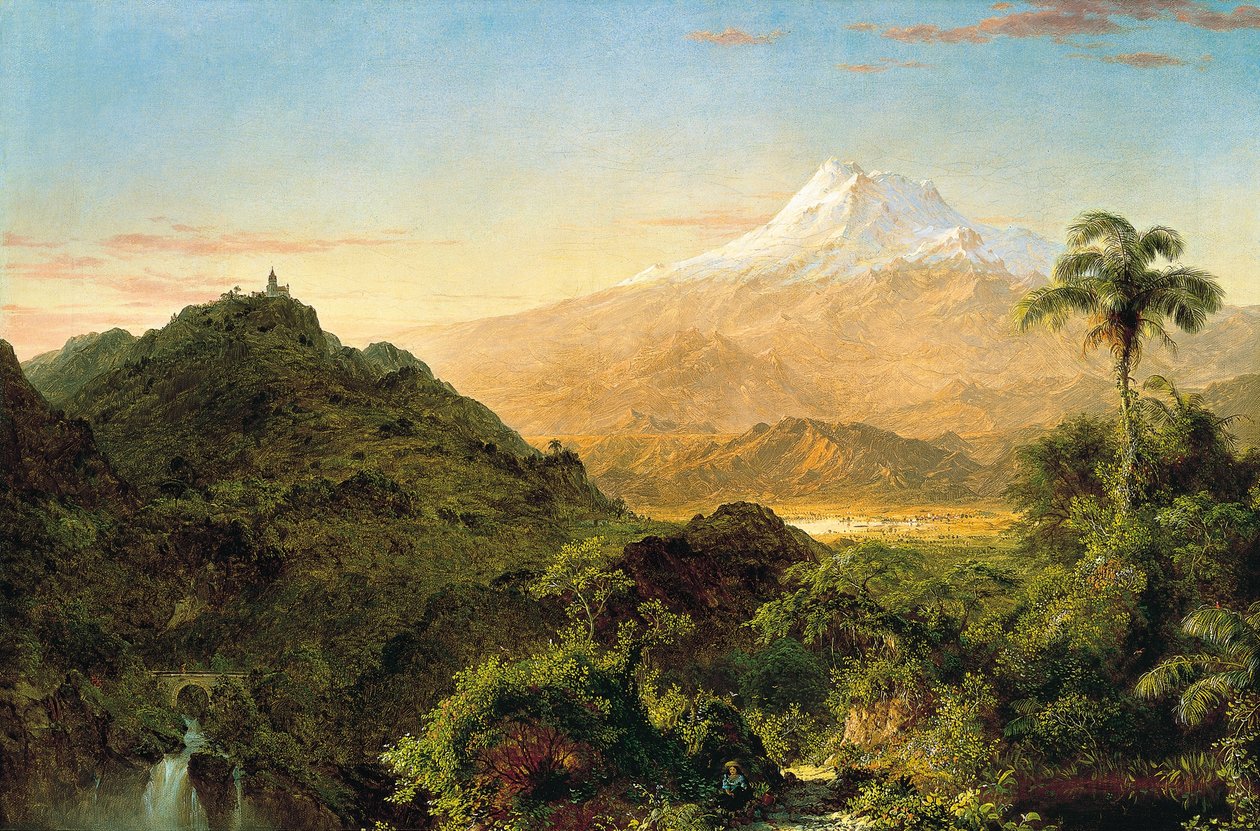 Paisaje sudamericano de Frederic Edwin Church