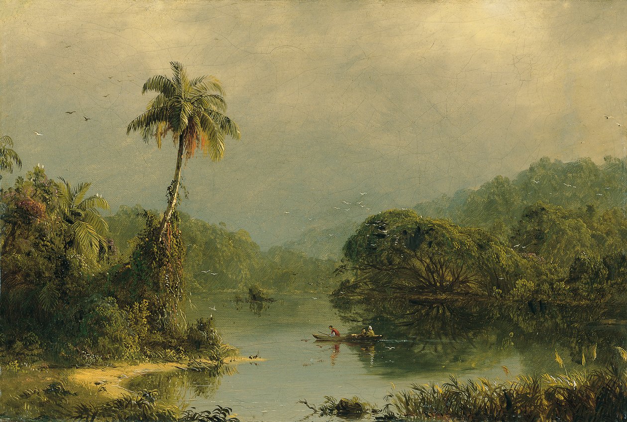 Paisaje tropical de Frederic Edwin Church