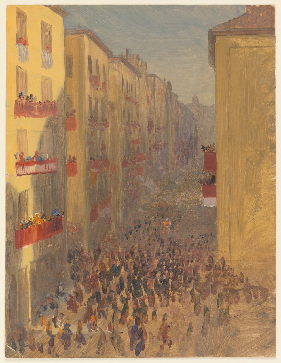 Vista de Beirut (?) de Frederic Edwin Church