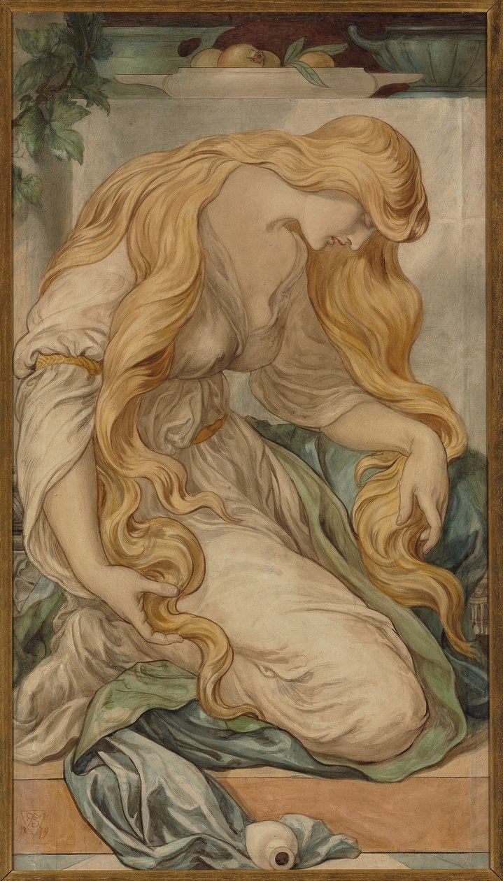 María Magdalena, 1879 de Frederic James Shields