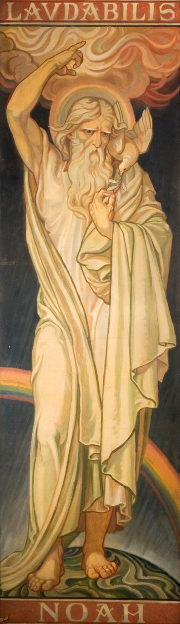 Profetas del Antiguo Testamento: Noé, c.1910 de Frederic James Shields