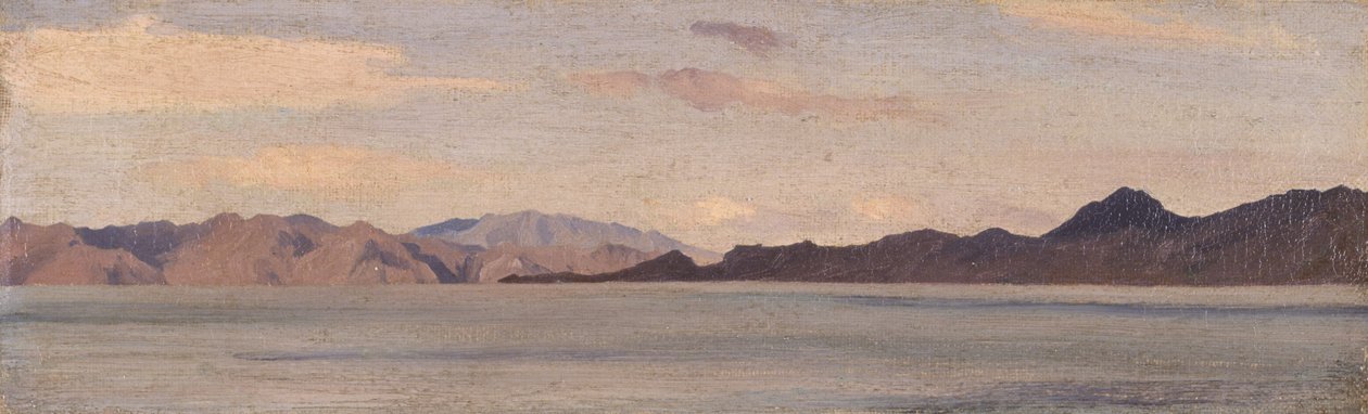 Costa de Asia Menor vista desde Rodas de Frederic Leighton
