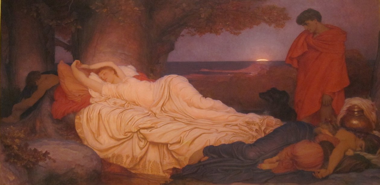 Cymon e Ifigenia de Frederic Leighton