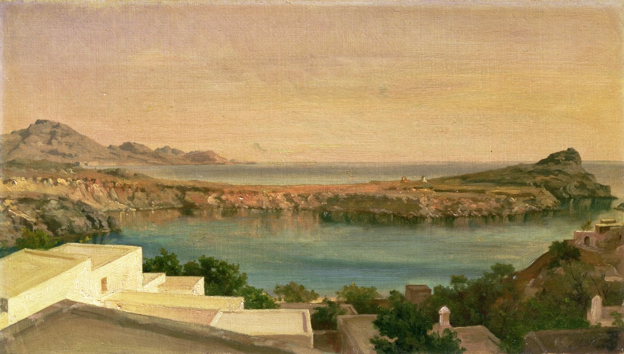 Lindos, Rodas, c.1867 de Frederic Leighton