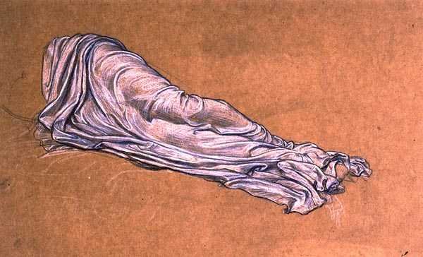 Estudio para Cymon e Ifigenia de Frederic Leighton