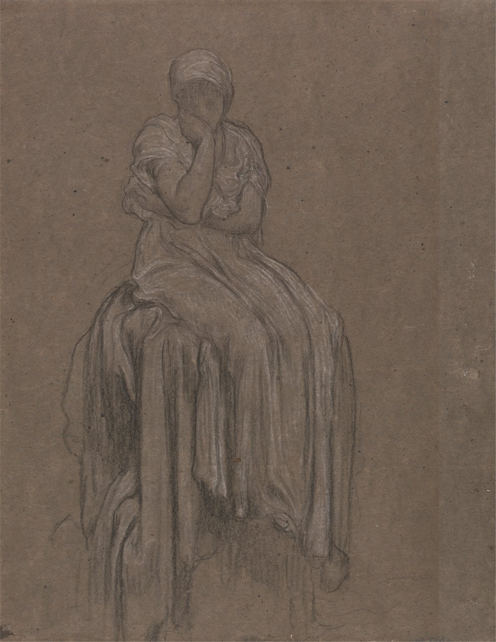 Estudio para la soledad de Frederic Leighton
