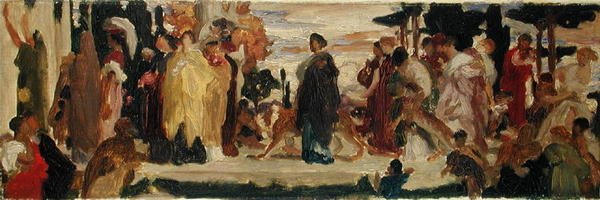 Estudio para la novia siracusana de Frederic Leighton