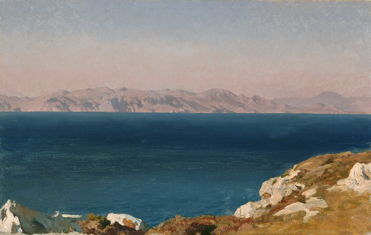 La isla de Quíos, c.1867 (óleo sobre lienzo) de Frederic Leighton
