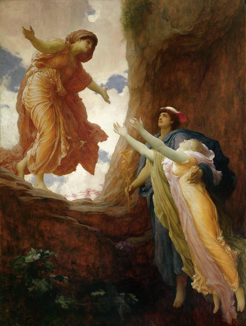 El Retorno de Perséfone, c.1891 de Frederic Leighton