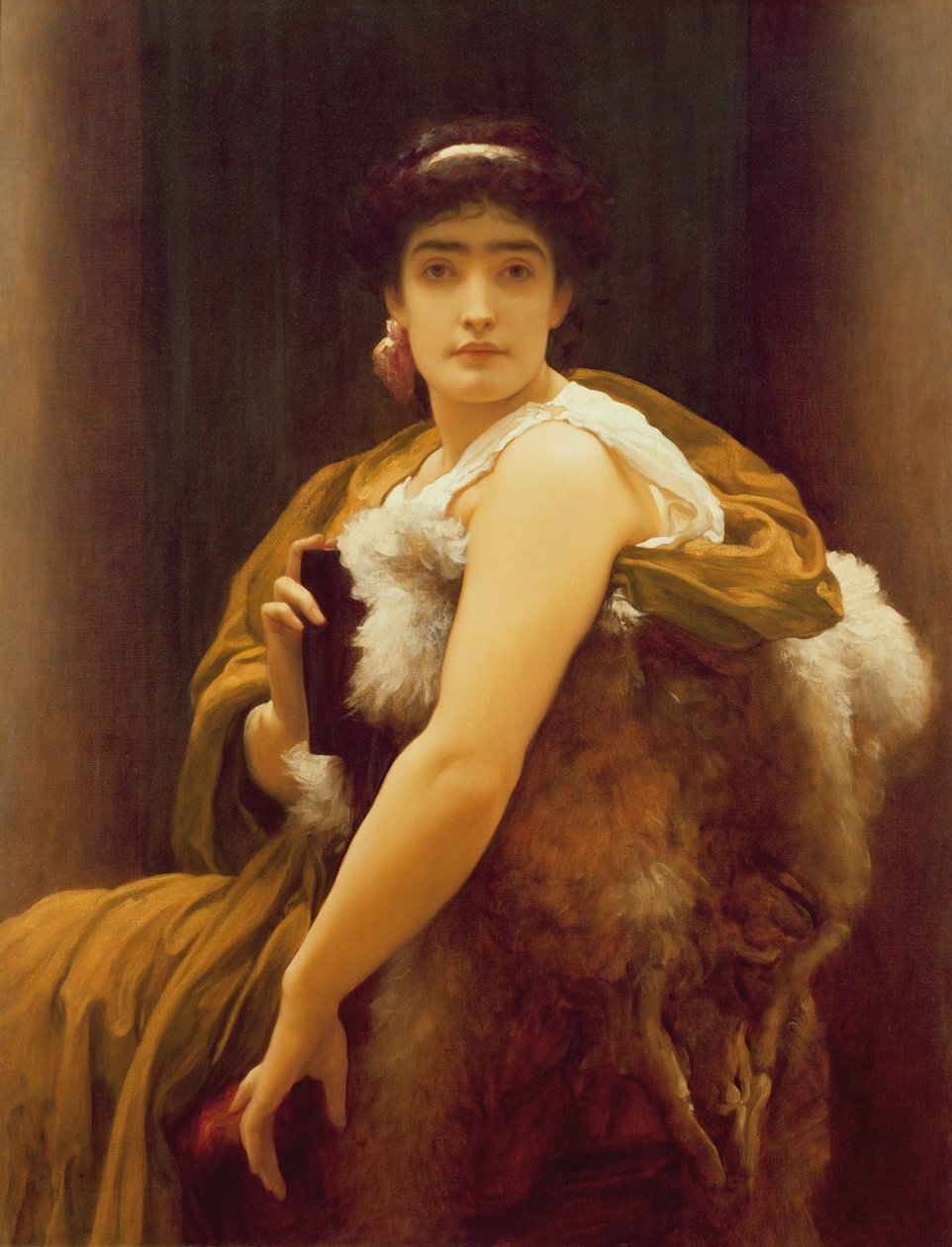 Entre la esperanza y el miedo, c.1895 de Frederic Leighton