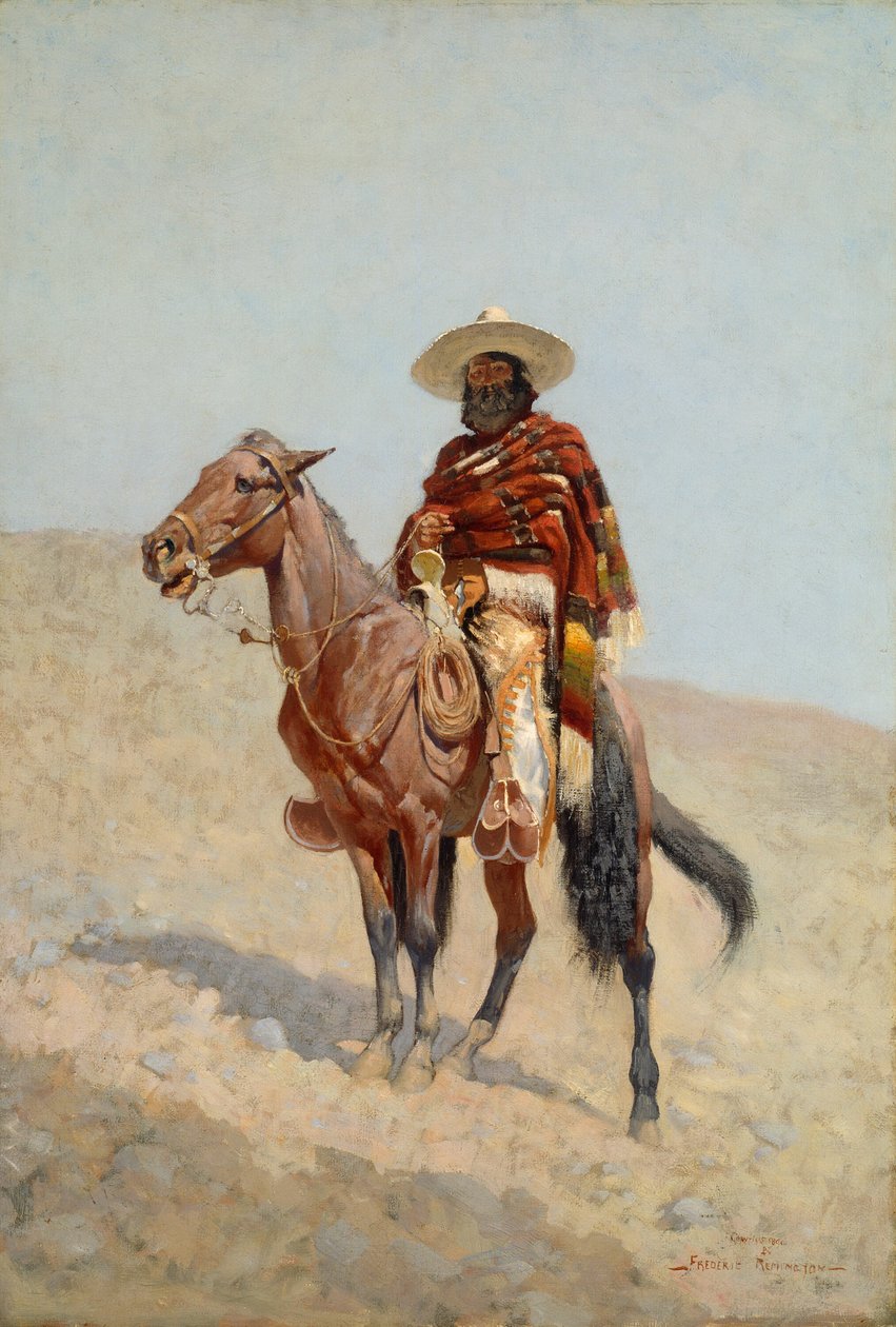 Un vaquero mexicano de Frederic Remington