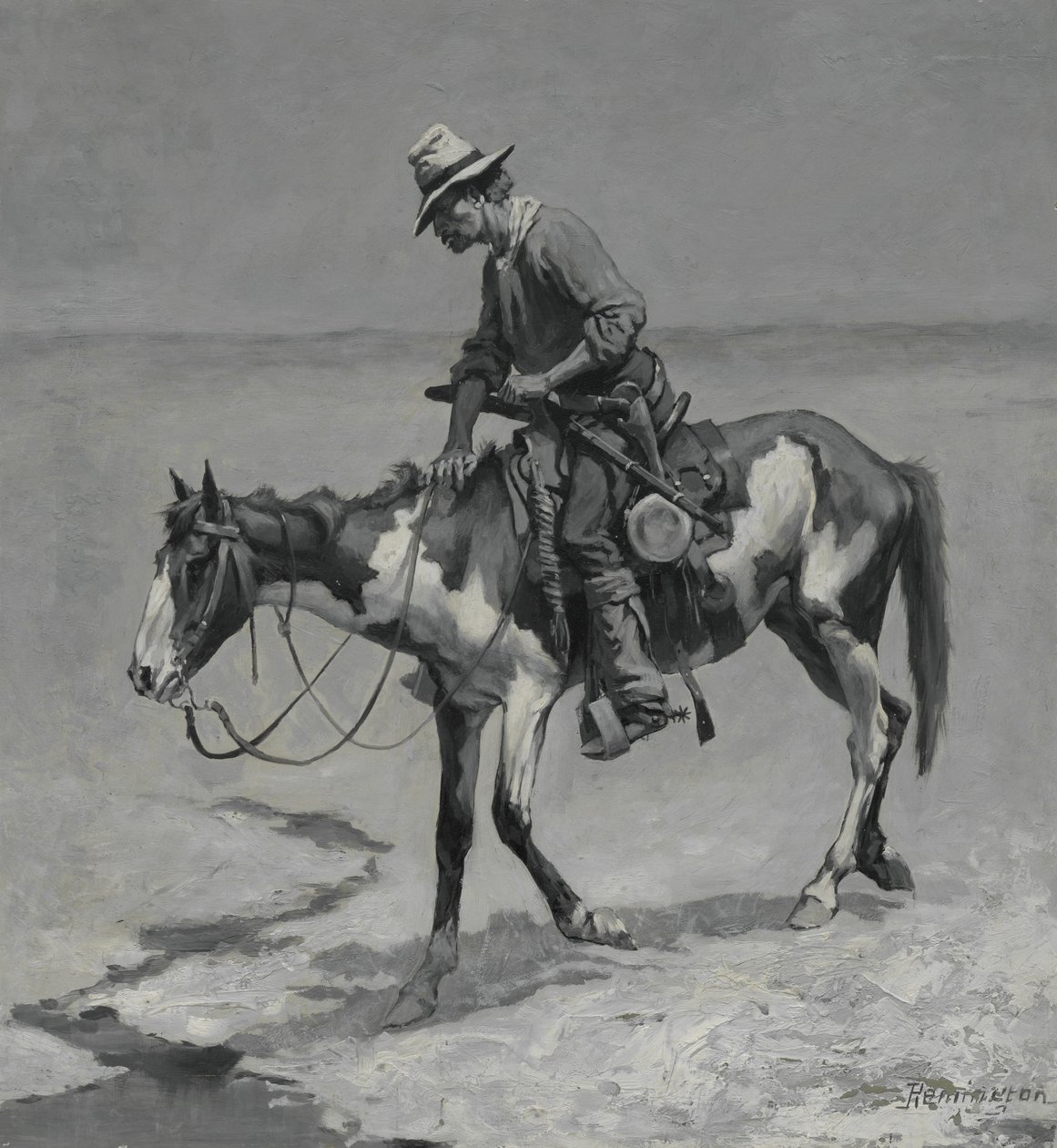 Un pony de Texas, 1889 de Frederic Remington