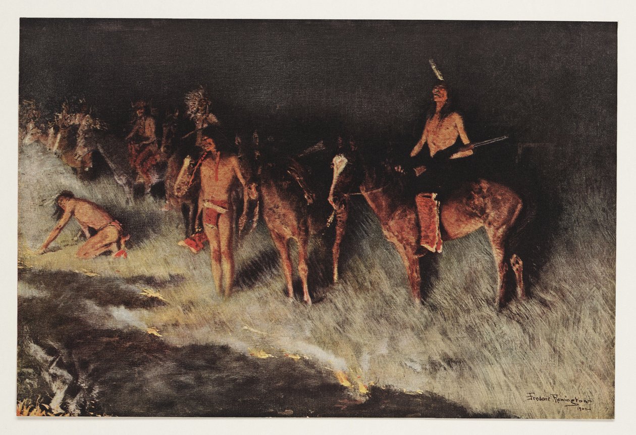 Fuego en la pradera, de Collier