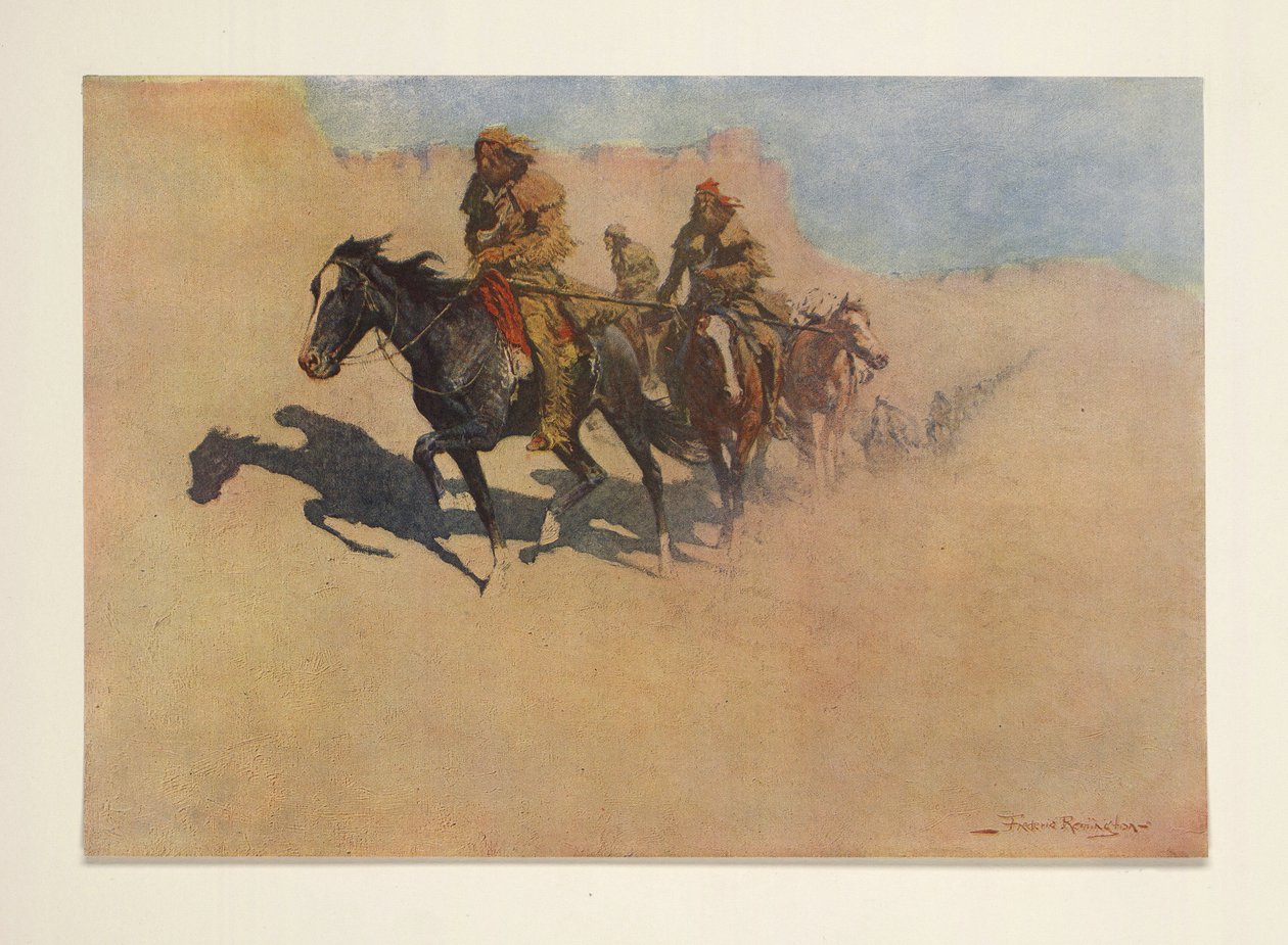 Jedediah Smith de Colliers Weekly, pub. 1906 de Frederic Remington