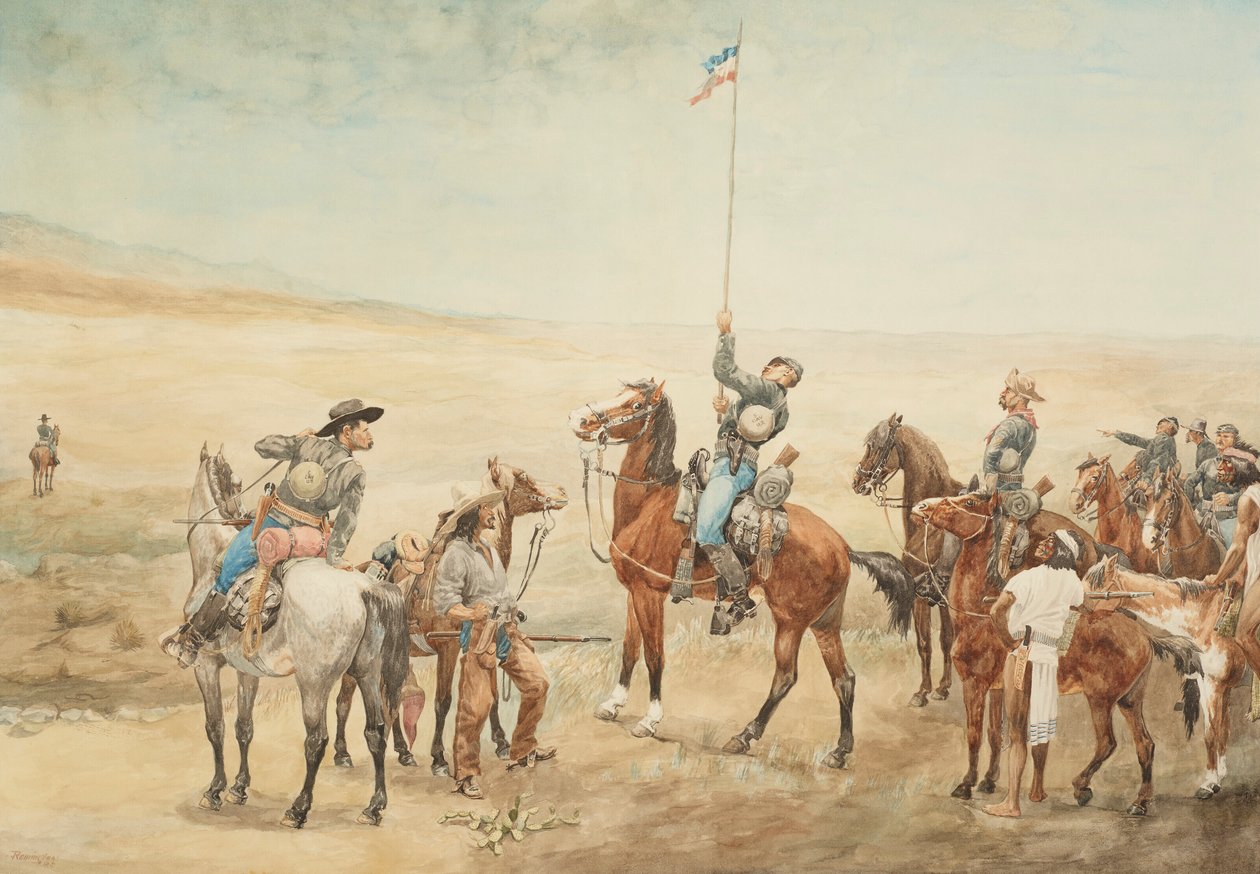Señalización de la orden principal de Frederic Remington
