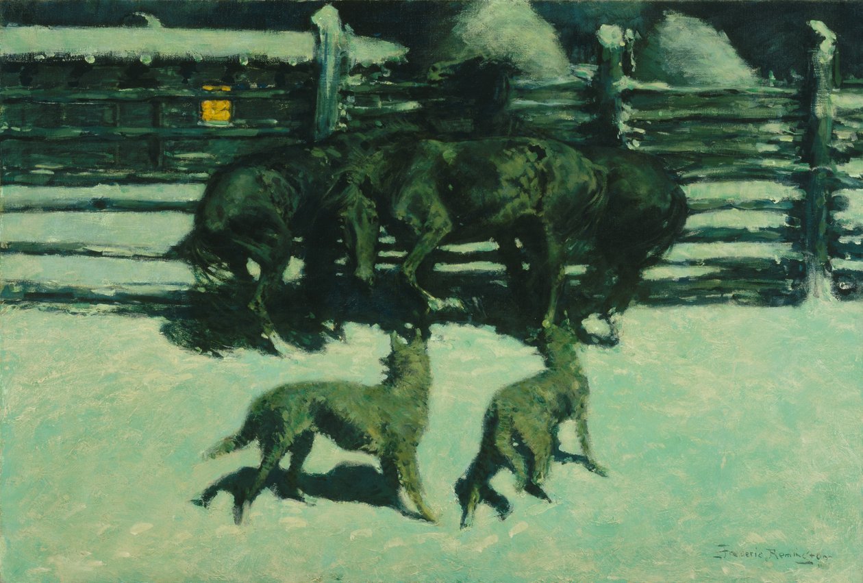La llamada de socorro de Frederic Remington