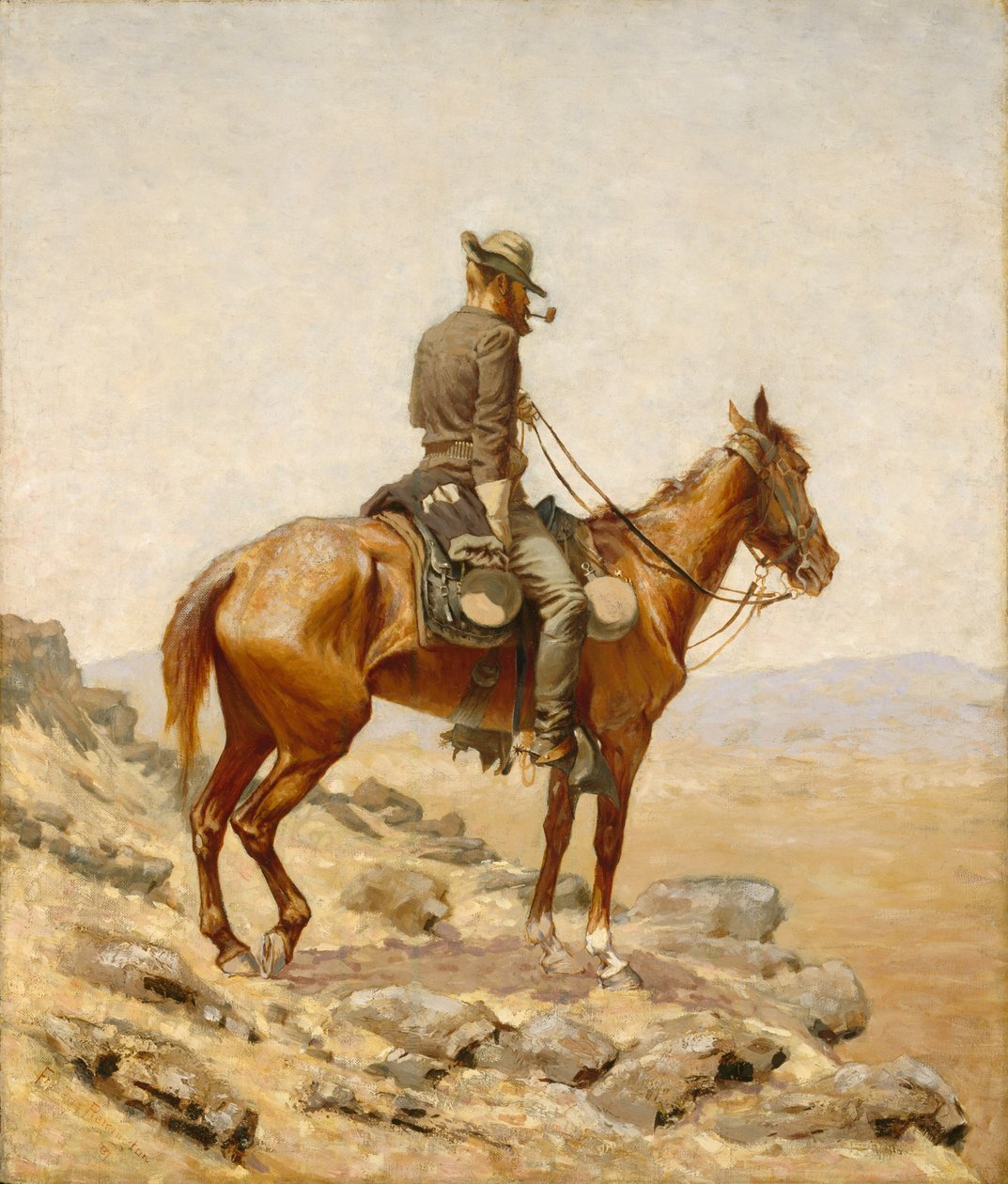 El mirador de Frederic Remington