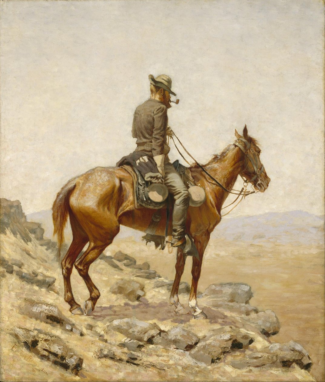 El mirador de Frederic Remington