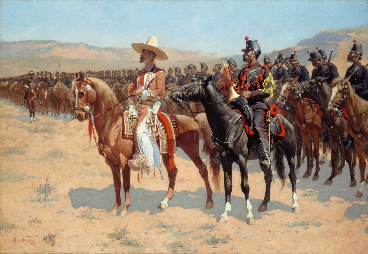 El mayor mexicano de Frederic Remington