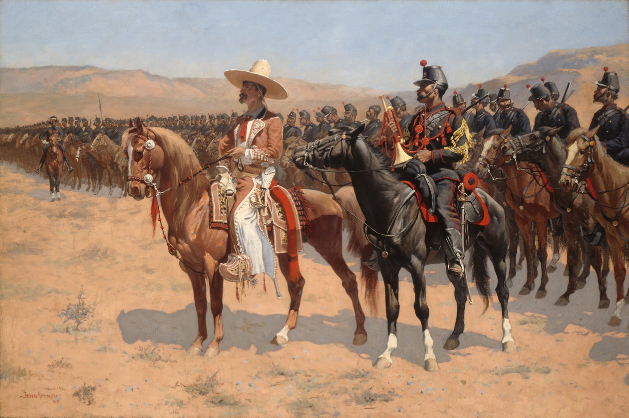 El Mayor Mexicano de Frederic Remington